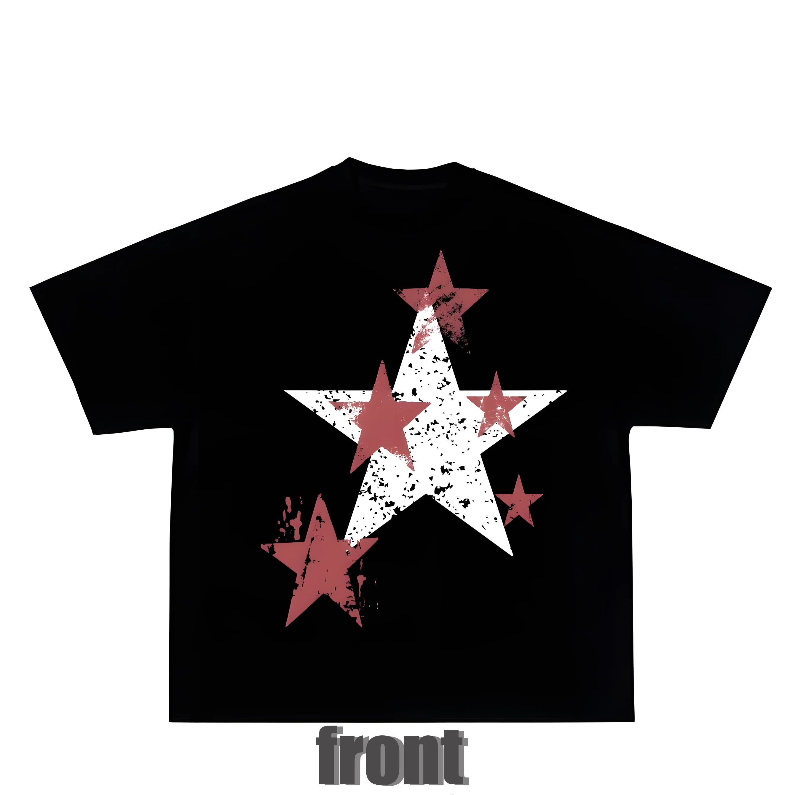 American Retro Loose Star Pattern Printed T-shirt for Men and Women Y2k Fashion Harajuku Roundneck Short Sleeve Pattern T-shirt
American Retro Loose Star Pattern Printed T-shirt for Men and Women Y2k Fashion Harajuku Roundneck Short Sleeve Pattern T-shirt