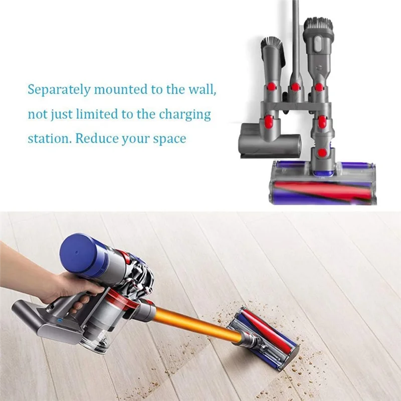 B58B-Efficient Hanging Rack Replacement Pack - Brush Head Storage For Dyson V7, V8, V10 Vacuum Accessories
B58B-Efficient Hanging Rack Replacement Pack - Brush Head Storage For Dyson V7, V8, V10 Vacuum Accessories