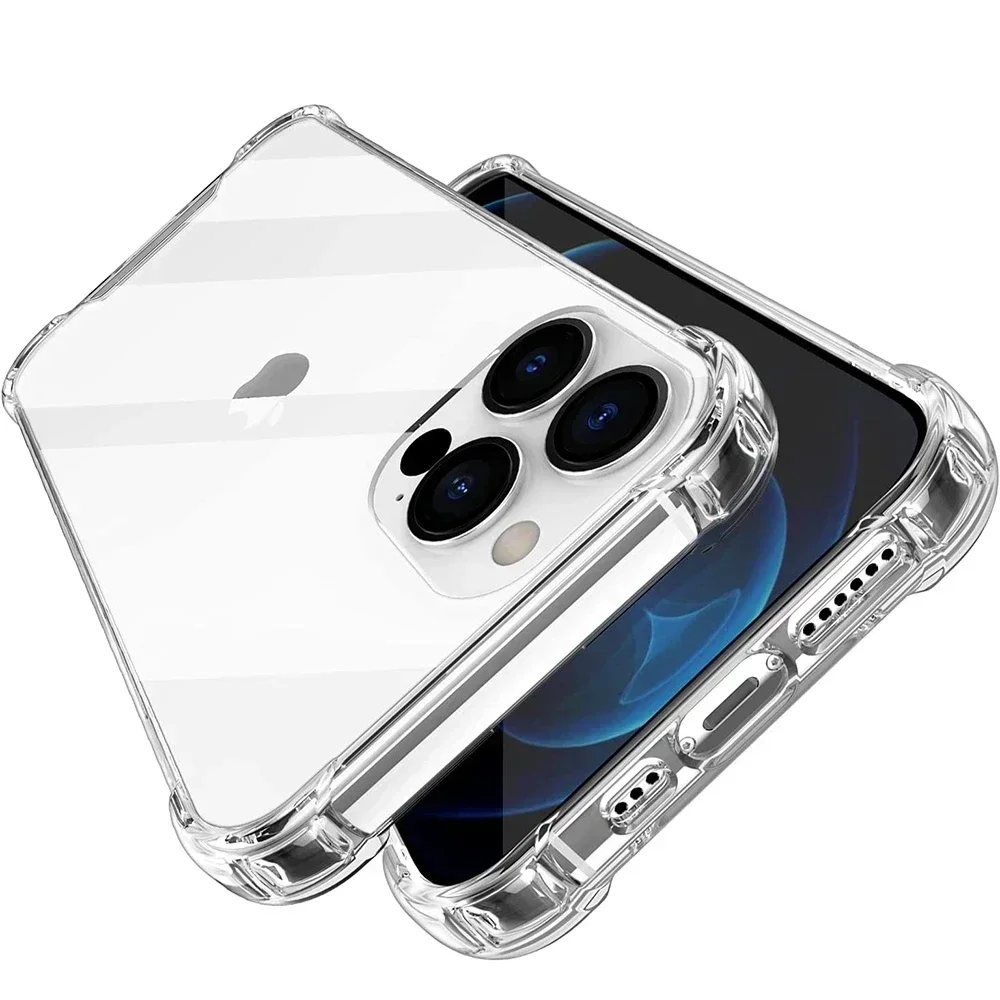 Slim Transparent Phone Case For iPhone 16 15 14 13 12 Mini 11 Pro XS Max XR X 8 7 Plus SE 3 2 Soft TPU Bumper Clear Cover L03
Slim Transparent Phone Case For iPhone 16 15 14 13 12 Mini 11 Pro XS Max XR X 8 7 Plus SE 3 2 Soft TPU Bumper Clear Cover L03