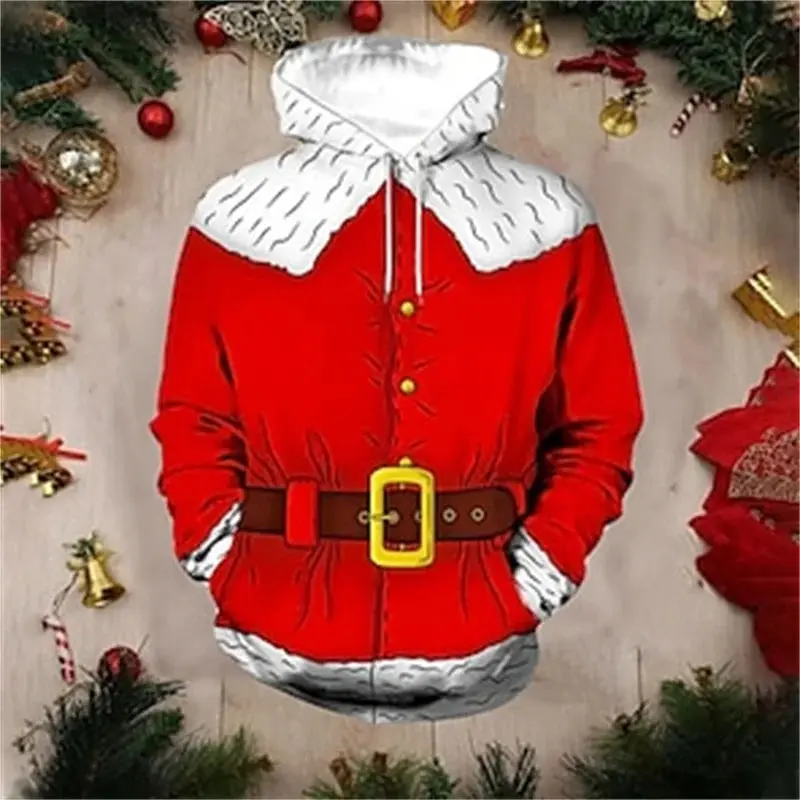 New Christmas Santa Claus 3D Printed Hoodies Women Men Casual Streetwear Long Sleeve Hooded Sweatshirts Pullovers Men's Clothing
New Christmas Santa Claus 3D Printed Hoodies Women Men Casual Streetwear Long Sleeve Hooded Sweatshirts Pullovers Men's Clothing