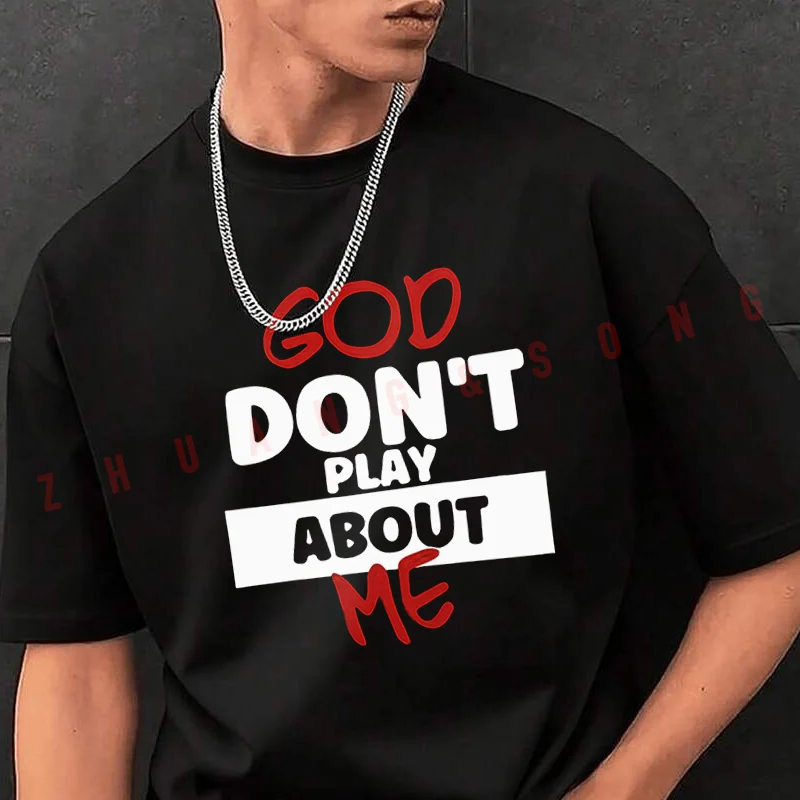 God Don't Play About Me Graphic Moto Fashion T-shirt Casual Trendy Tshirts For Summer Comfortable Short Sleeve Tops
God Don't Play About Me Graphic Moto Fashion T-shirt Casual Trendy Tshirts For Summer Comfortable Short Sleeve Tops