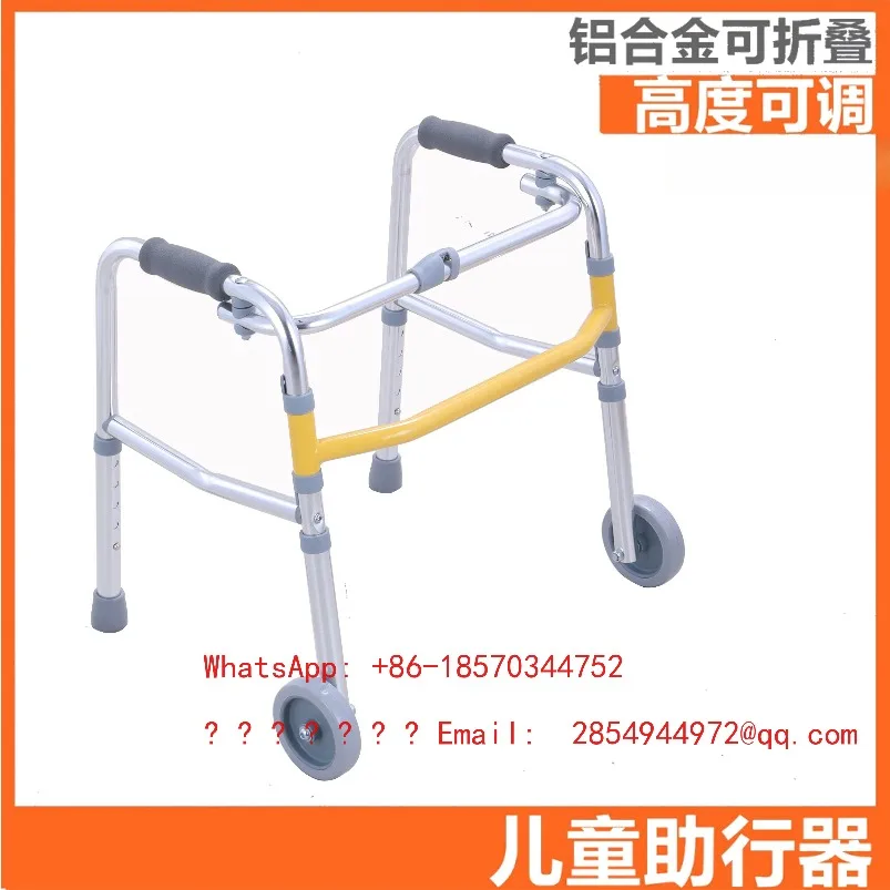 Folding Walker Walker Lower Limb Rehabilitation Walker Training Standing Frame Foldable
Folding Walker Walker Lower Limb Rehabilitation Walker Training Standing Frame Foldable