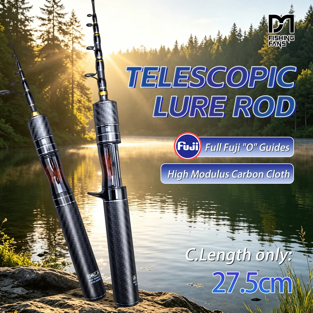 FISHINGFANS WDSS Full FUJI O GUIDE CARBON FIBER GRIP CARBON TIP TITANIUM ALLOY TIP L LIGHT POWER TELESCOPIC TRAVEL FISHING ROD
FISHINGFANS WDSS Full FUJI O GUIDE CARBON FIBER GRIP CARBON TIP TITANIUM ALLOY TIP L LIGHT POWER TELESCOPIC TRAVEL FISHING ROD