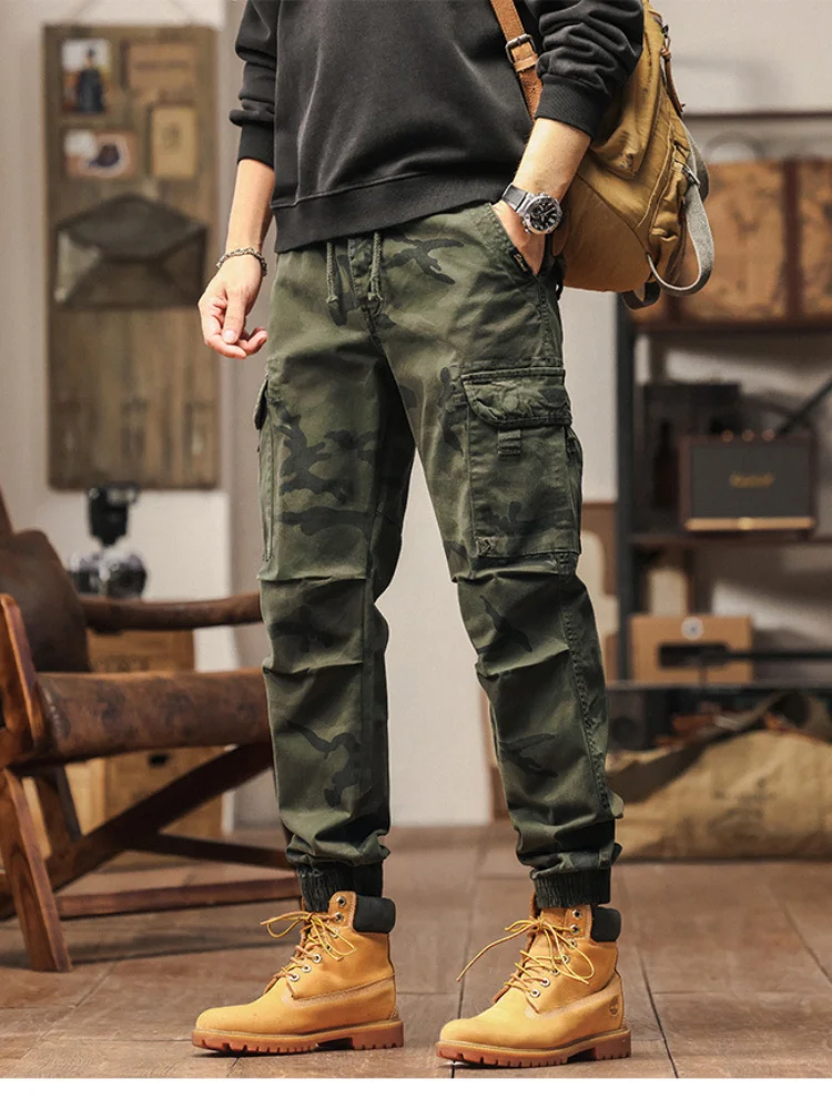 Men's Camouflage Work Pants Autumn New Style American Outdoor Large Size Loose Casual Trousers Youth Fashion Trend Multi-Pocket
Men's Camouflage Work Pants Autumn New Style American Outdoor Large Size Loose Casual Trousers Youth Fashion Trend Multi-Pocket