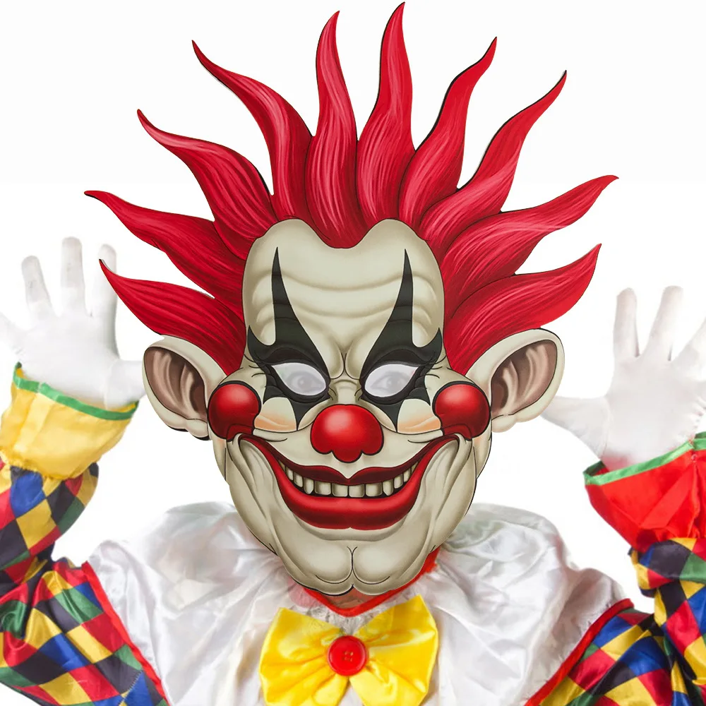 Маска клоуна из ЭВА для косплея, реквизит для фестивалей, карнавалов, выступлений, аксессуар для создания атмосферы на вечеринках
Маска клоуна из ЭВА для косплея, реквизит для фестивалей, карнавалов, выступлений, аксессуар для создания атмосферы на вечеринках