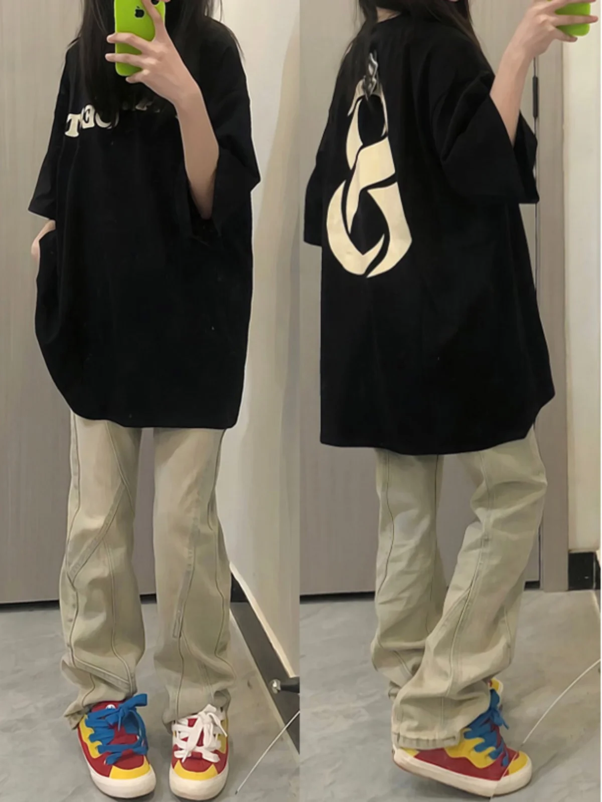 Ретро-футболка с американским буквенным принтом из чистого хлопка, женская, летняя, трендовая, свободного кроя, для пар, больших размеров
Ретро-футболка с американским буквенным принтом из чистого хлопка, женская, летняя, трендовая, свободного кроя, для пар, больших размеров