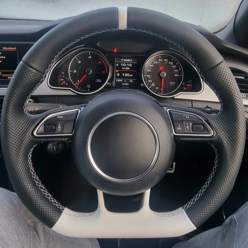 Custom For Audi RS A3 A4L A5 A6L A7 Q2 Q3 Q5 Q7 S4 S5 S7 Perforated Steering Wheel Flat Bottom Steering Wheel Campaign Assembly
Custom For Audi RS A3 A4L A5 A6L A7 Q2 Q3 Q5 Q7 S4 S5 S7 Perforated Steering Wheel Flat Bottom Steering Wheel Campaign Assembly