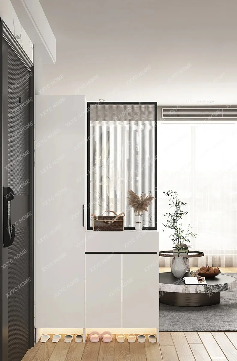 Living Room Partition Side Cabinet Modern Light Luxury Shoe Cabinet Screen Cabinet Integrated Hallway
Living Room Partition Side Cabinet Modern Light Luxury Shoe Cabinet Screen Cabinet Integrated Hallway