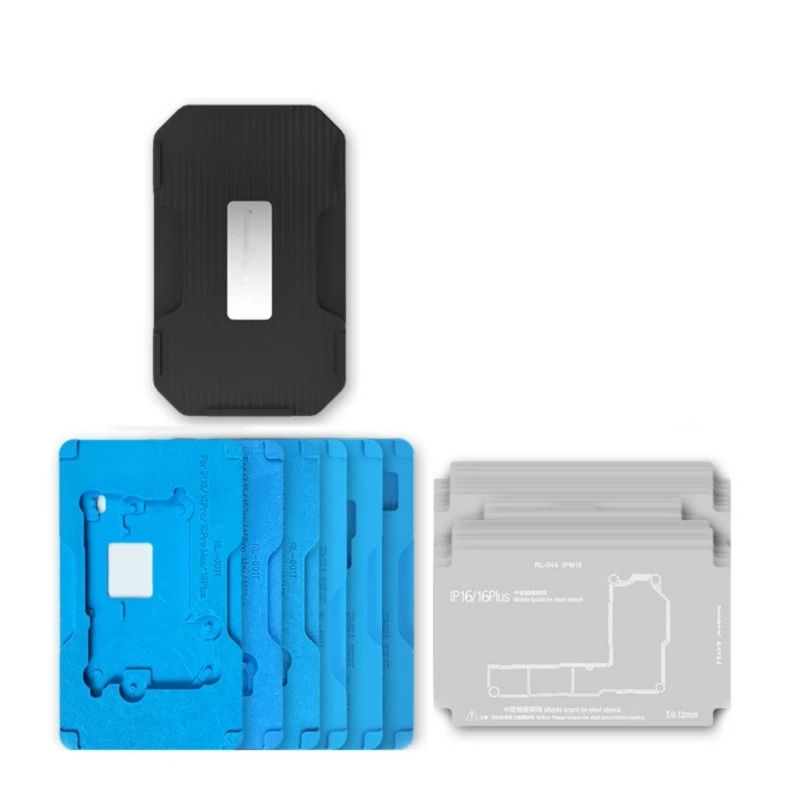 25in1 Motherboard Middle Layer Tin Planting Platform For IP16 Motherboard Reballing Soldering Fixture 601E
25in1 Motherboard Middle Layer Tin Planting Platform For IP16 Motherboard Reballing Soldering Fixture 601E
