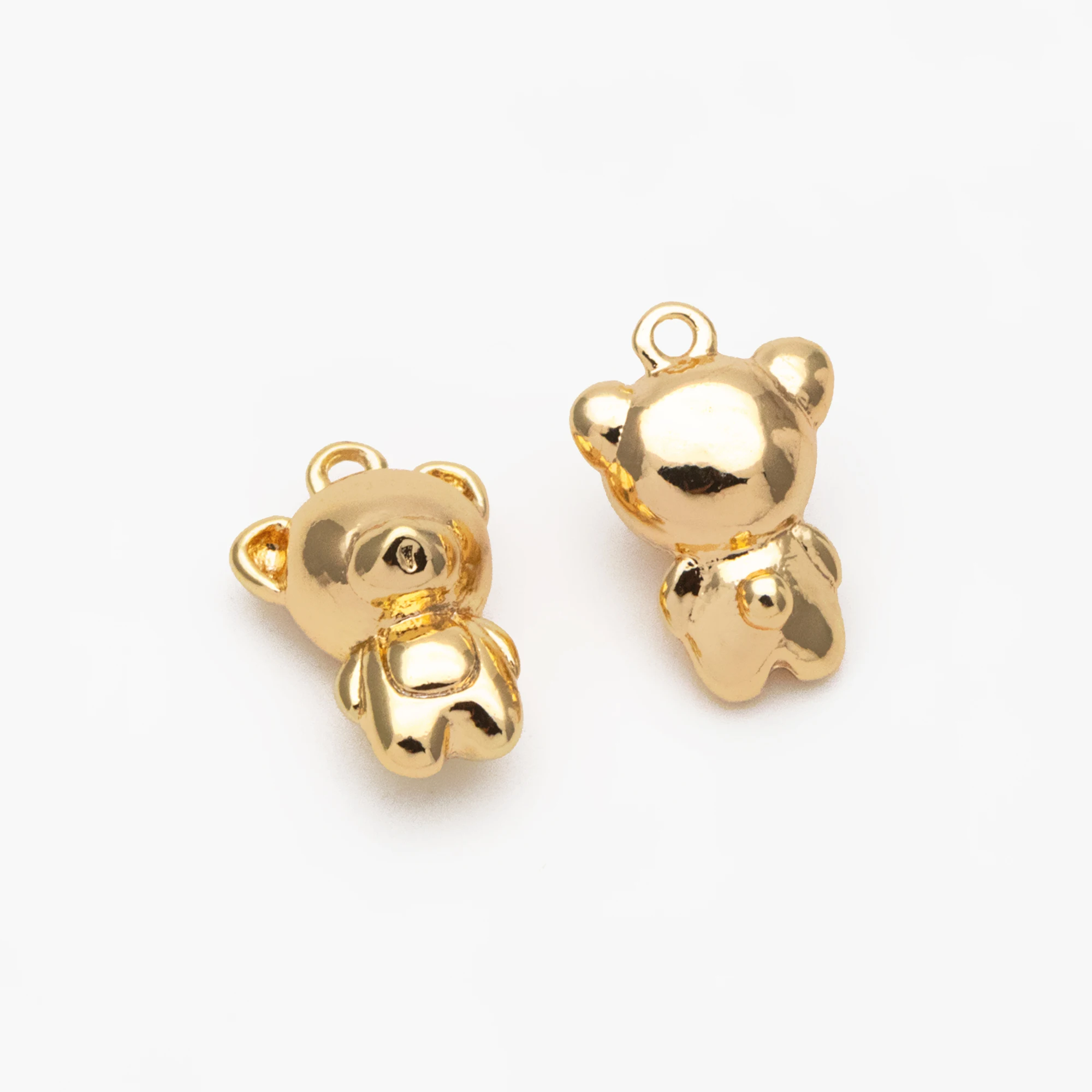 4pcs Toy Bear Charm, 18K Gold Plated Brass, Pendant For Jewelry Making Diy Accessories Supplies Findings (GB-3944)
4pcs Toy Bear Charm, 18K Gold Plated Brass, Pendant For Jewelry Making Diy Accessories Supplies Findings (GB-3944)