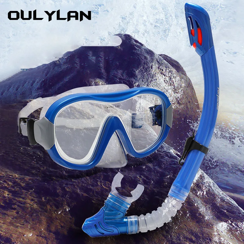 Профессиональная маска для подводного плавания и очки для ныряния Oulylan, очки для дайвинга, плавания, легкая дышащая трубка, набор, маска для ныряния
Профессиональная маска для подводного плавания и очки для ныряния Oulylan, очки для дайвинга, плавания, легкая дышащая трубка, набор, маска для ныряния