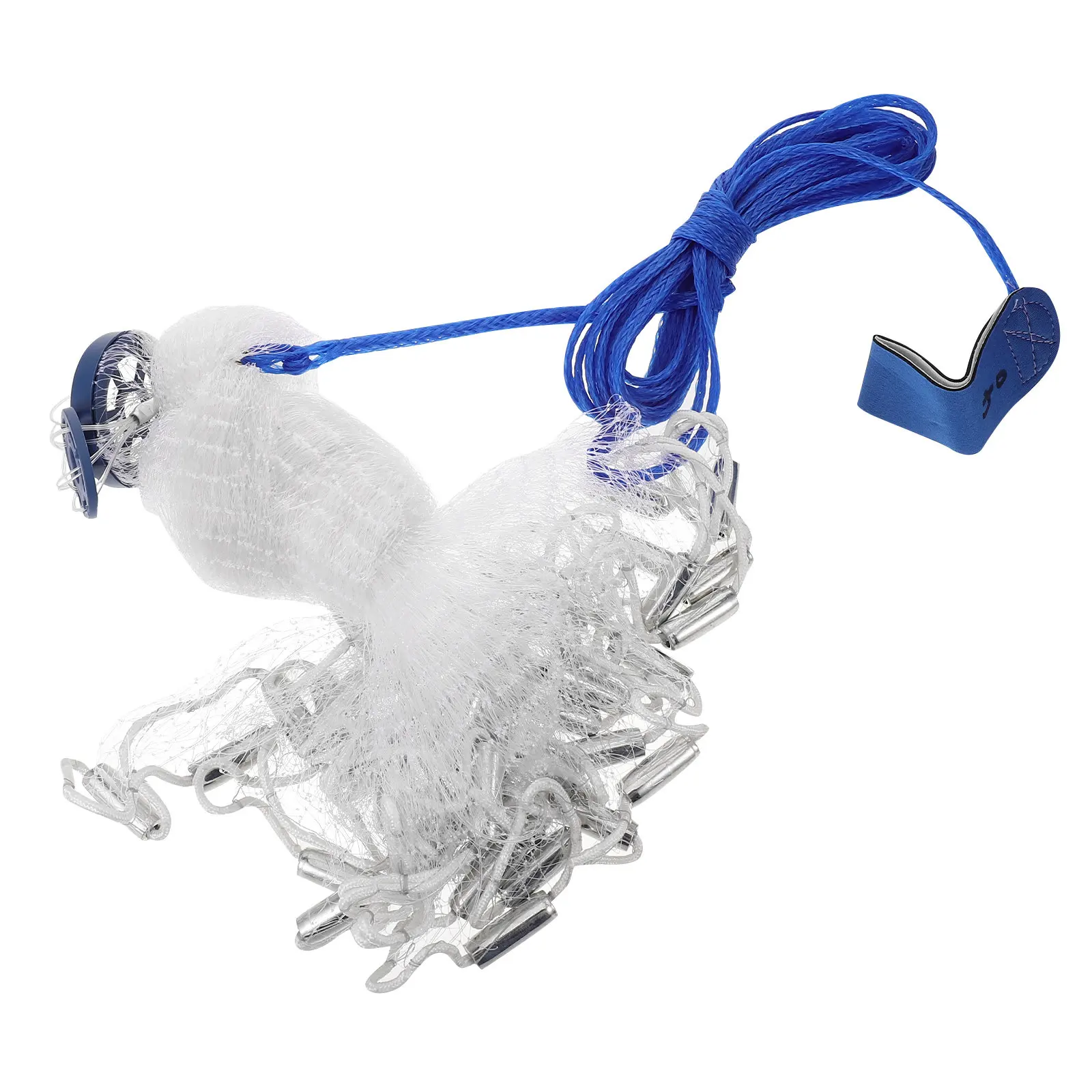 Hand Cast Net 4Ft 1.2m Monofilament Material Smooth Casting Design for Lakes Rivers Shrimp Fish Trap Saltwater
Hand Cast Net 4Ft 1.2m Monofilament Material Smooth Casting Design for Lakes Rivers Shrimp Fish Trap Saltwater