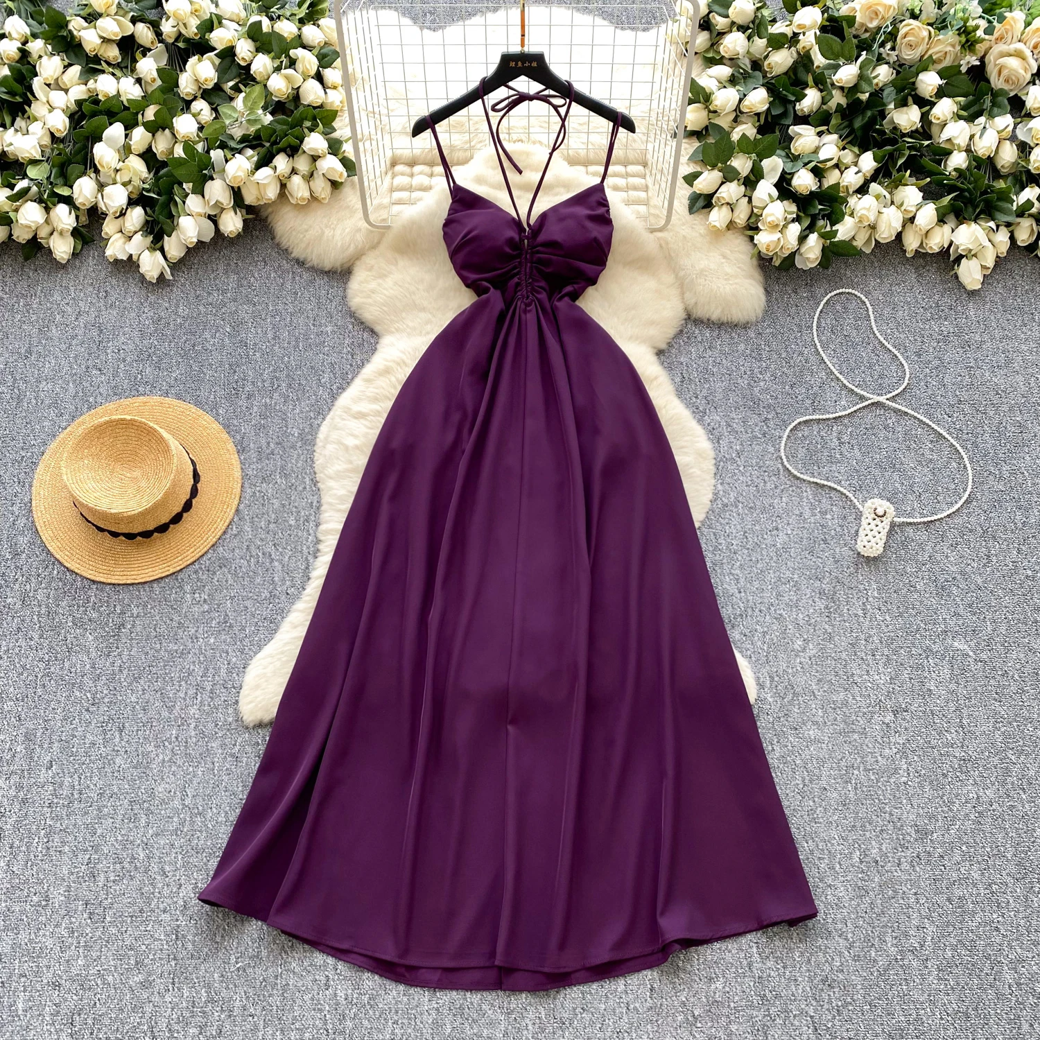 sexy slim hollow out halter sleeveless dress Chic Summer fairycore Vestidos Vacation women clothing Beach dresses
sexy slim hollow out halter sleeveless dress Chic Summer fairycore Vestidos Vacation women clothing Beach dresses