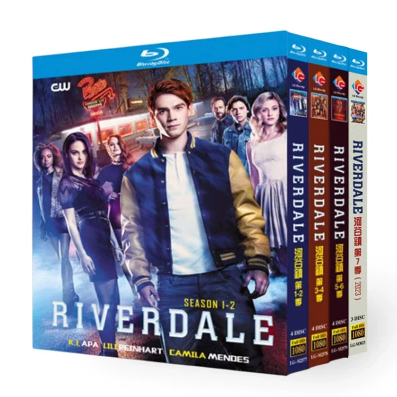 Ривердейл, сезоны 1-7, Blu-ray диск
Ривердейл, сезоны 1-7, Blu-ray диск