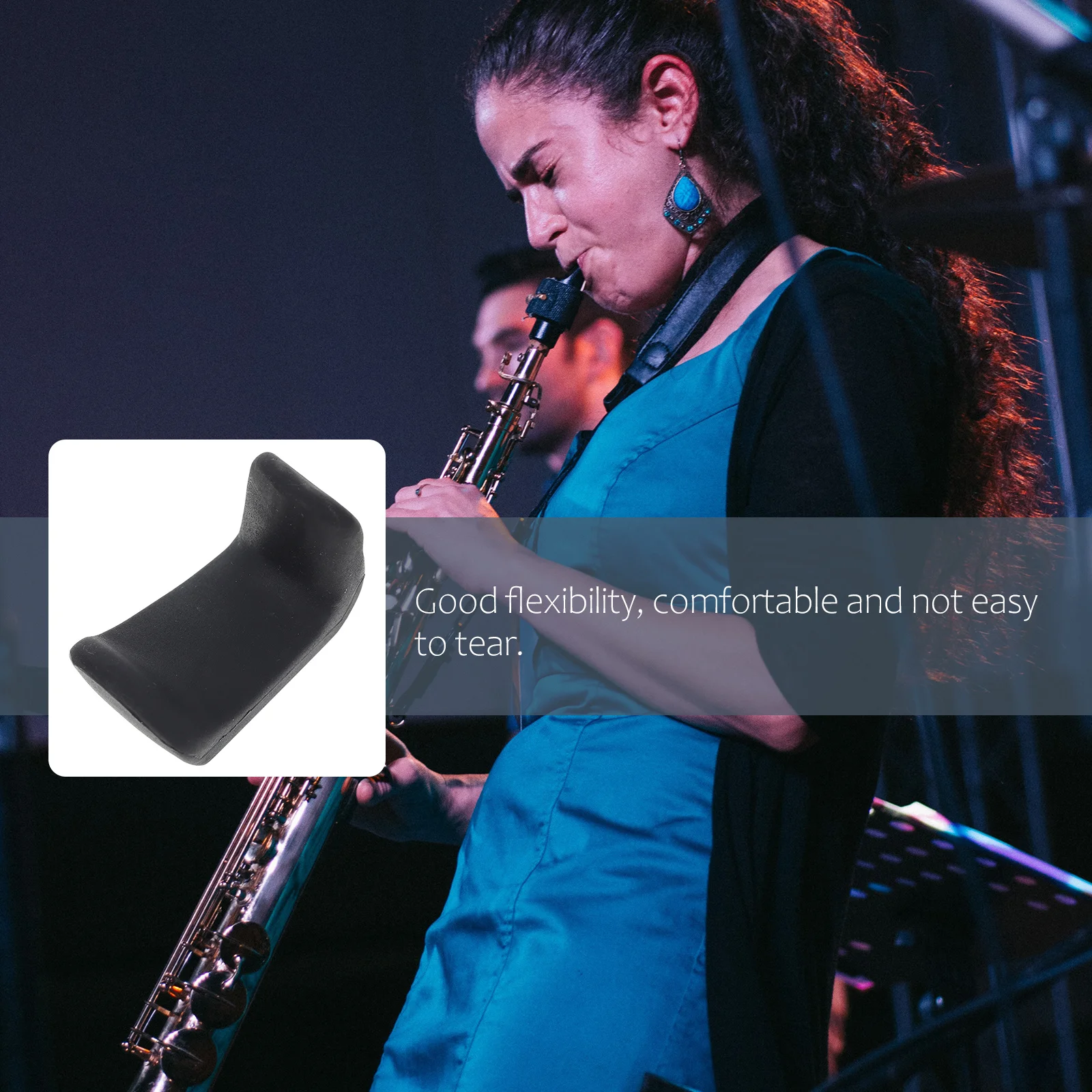 1Pcs Black Rubber Thumb Rest for Clarinet Enhanced Comfort Anti-Slip Grip Support Long Practice Sessions Clarinet Finger Rest
1Pcs Black Rubber Thumb Rest for Clarinet Enhanced Comfort Anti-Slip Grip Support Long Practice Sessions Clarinet Finger Rest