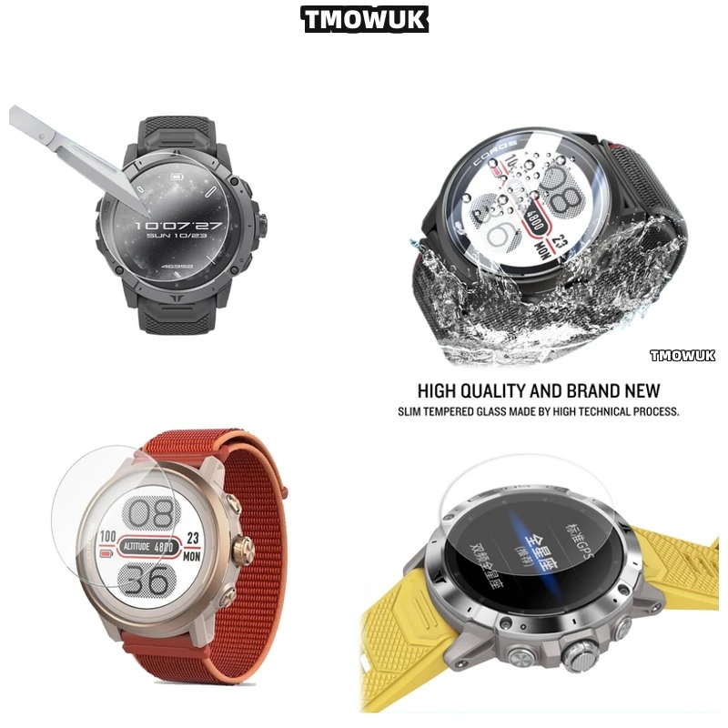 For Coros PACE 3 42MM VERTIX 2S APEX 2 Pro Tempered Glass Screen Guard HD Clear Impact-Resistant Smartwatch Cover
For Coros PACE 3 42MM VERTIX 2S APEX 2 Pro Tempered Glass Screen Guard HD Clear Impact-Resistant Smartwatch Cover