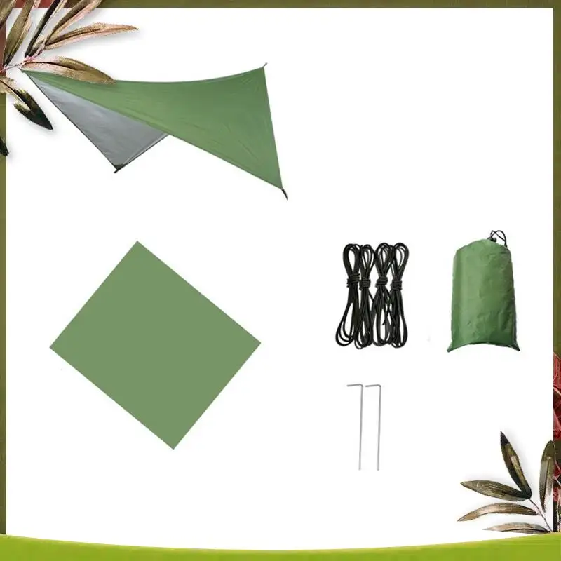 Reliable-Camping Hammock With Rainfly Tarp And Mosquito Net, Portable Parachute Hammock For Hiking Outdoor Travel Backyard
Reliable-Camping Hammock With Rainfly Tarp And Mosquito Net, Portable Parachute Hammock For Hiking Outdoor Travel Backyard