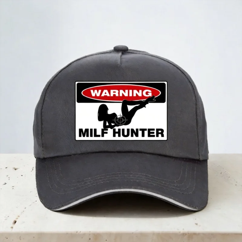 WARNING milf hunter baseball cap Creative Design Adult Male Summer adjustable Snapback hats
WARNING milf hunter baseball cap Creative Design Adult Male Summer adjustable Snapback hats