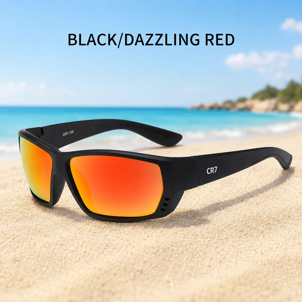 CR7 Polarized Sunglasses UV400 Protection Glasses Men Women Outdoor Eyewear for Fishing Driving Cycling Hiking Beach Travel
CR7 Polarized Sunglasses UV400 Protection Glasses Men Women Outdoor Eyewear for Fishing Driving Cycling Hiking Beach Travel