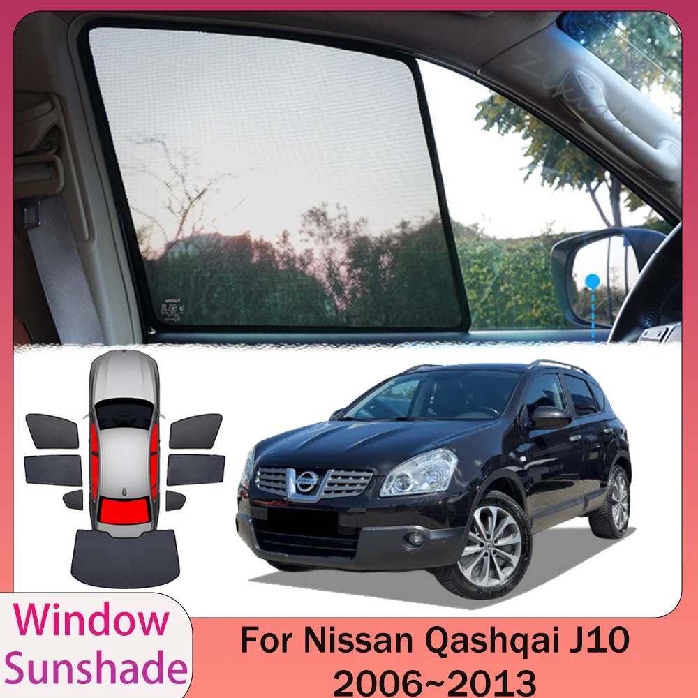 For Nissan Qashqai J10 2006~2013 2008 2009 2010 2011 2012 Car Magnetic Mesh Privacy Sunshade Side Window Sun Shade Accessories
For Nissan Qashqai J10 2006~2013 2008 2009 2010 2011 2012 Car Magnetic Mesh Privacy Sunshade Side Window Sun Shade Accessories
