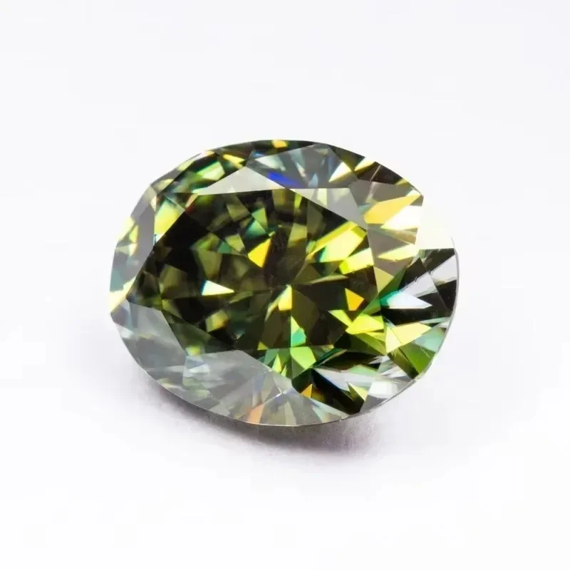 Hot Sale Moissanite Stone Oval Cut Natural Yellow Green Color VVS1 DIY Charms Jewelry Making Main Materials with Certificate
Hot Sale Moissanite Stone Oval Cut Natural Yellow Green Color VVS1 DIY Charms Jewelry Making Main Materials with Certificate