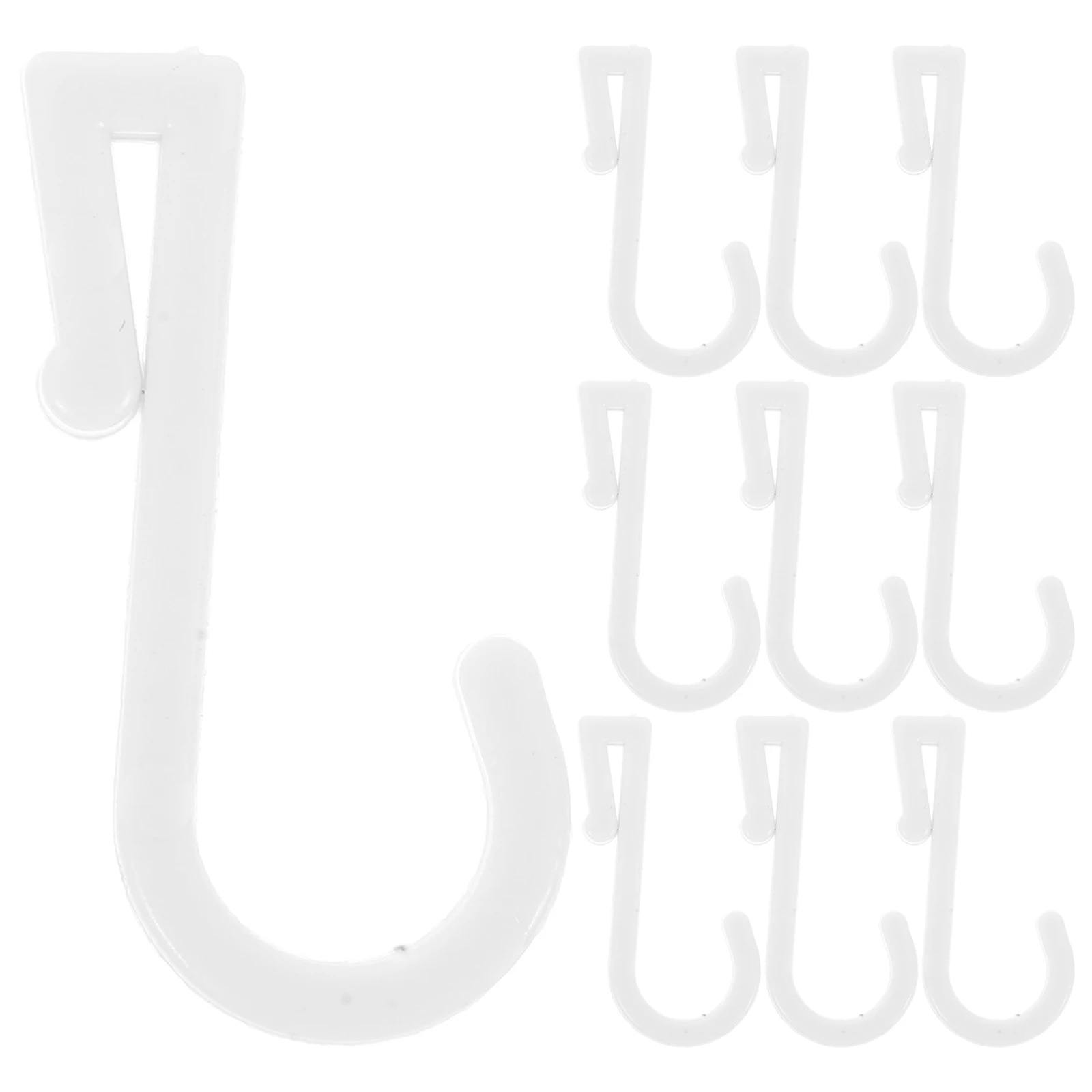 10 Pcs Hooks for Hanging Clothes Towels Bags Plastic Pegboard J Shaped Durable Material Easy Installation High Capacity Kitchen
10 Pcs Hooks for Hanging Clothes Towels Bags Plastic Pegboard J Shaped Durable Material Easy Installation High Capacity Kitchen