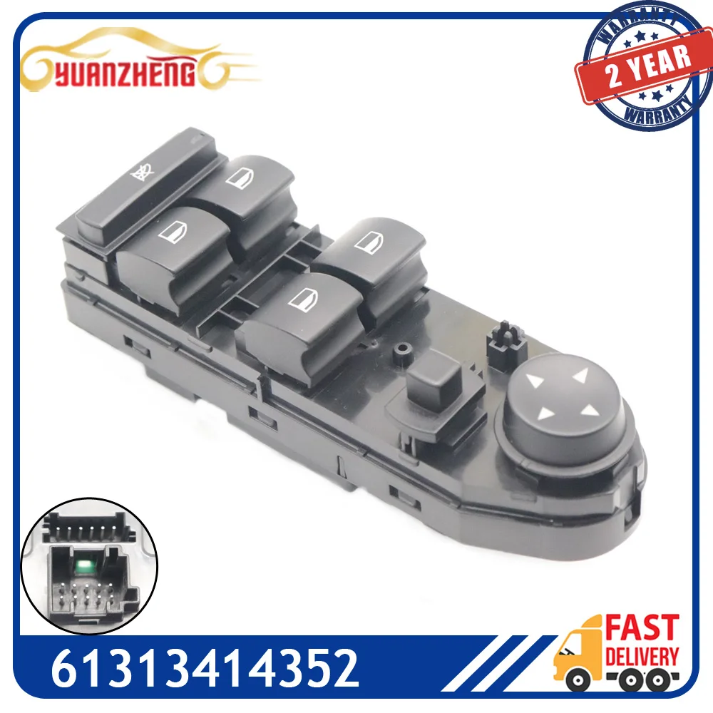 61313414352 Electric Panel Power Window Switch Front Left Standard 61313414352 For 2004 BMW X3 DWS-898 DWS898
61313414352 Electric Panel Power Window Switch Front Left Standard 61313414352 For 2004 BMW X3 DWS-898 DWS898