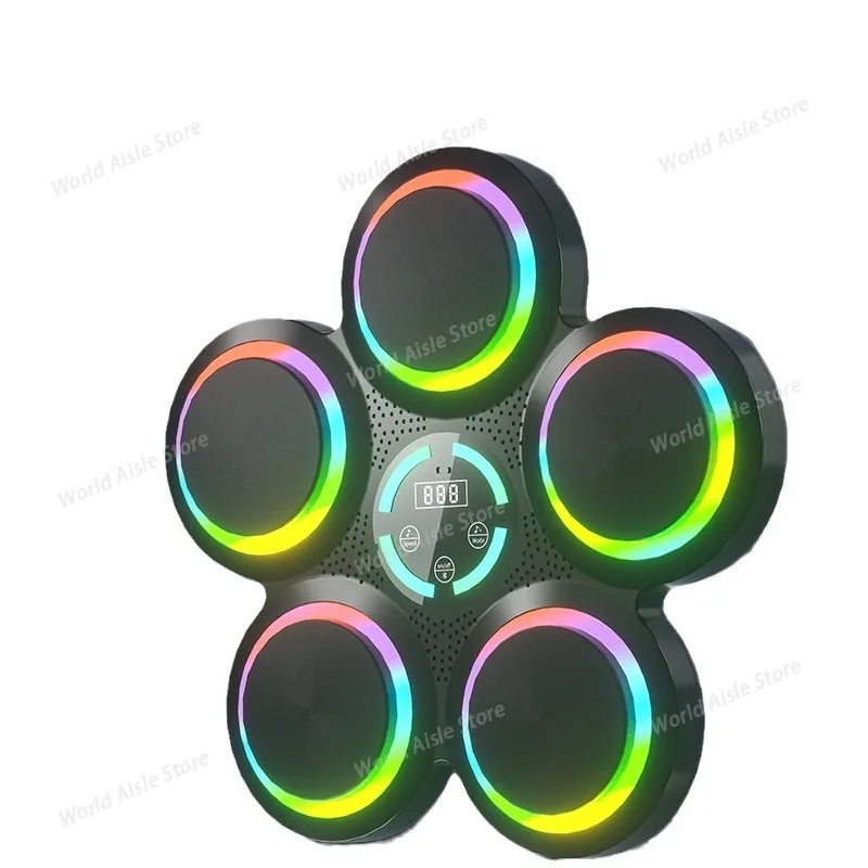 New 6-target Lanterns 12-speed Intelligent Music Boxing Machine Wall Target Indoor Boxing Training Fitness Response Target
New 6-target Lanterns 12-speed Intelligent Music Boxing Machine Wall Target Indoor Boxing Training Fitness Response Target