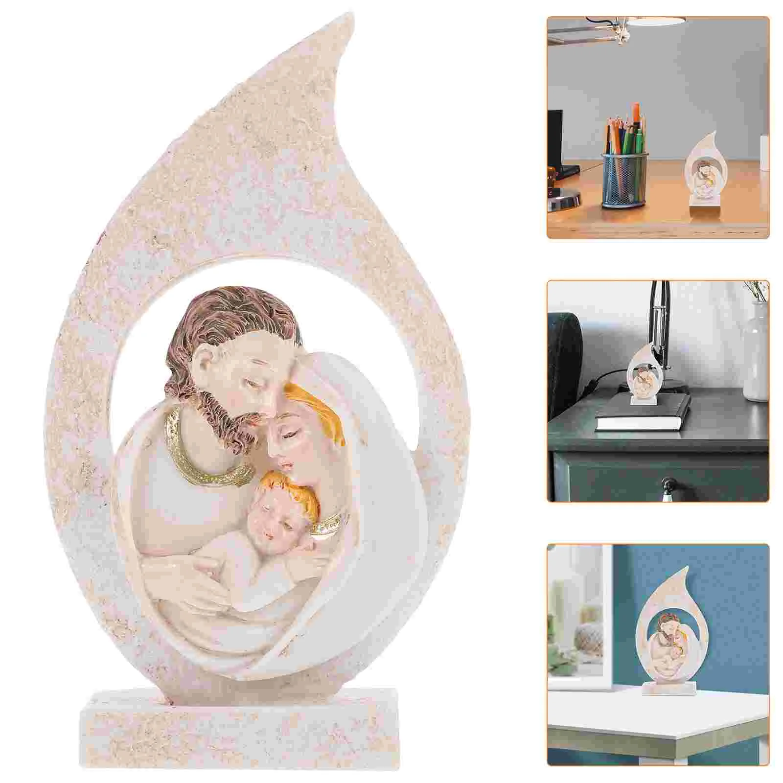 Jesus Statue Nativity Born Scene Handicraft Christmas Ornaments Resin Christian Desktop Decor Luxury
Jesus Statue Nativity Born Scene Handicraft Christmas Ornaments Resin Christian Desktop Decor Luxury