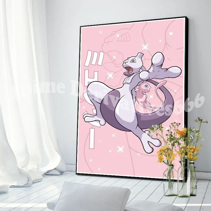 Pokemon Peripherals Pikachu Gyarados Squirtle Charmander Canvas Painting Anime Wall Art Prints Living Room Decor Posters
Pokemon Peripherals Pikachu Gyarados Squirtle Charmander Canvas Painting Anime Wall Art Prints Living Room Decor Posters