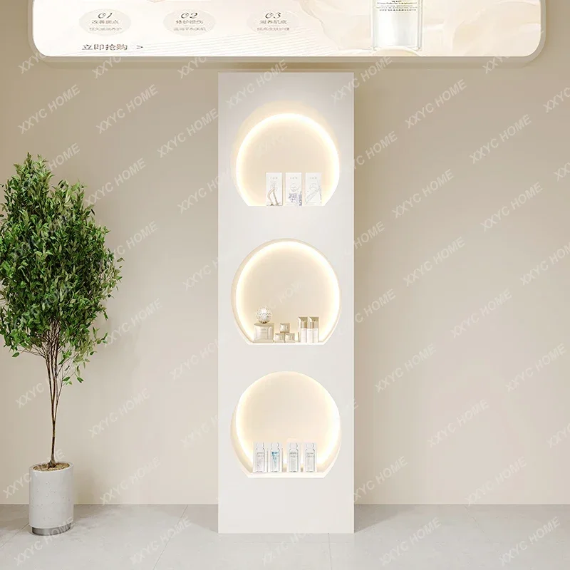 Solid wood paint beauty salon display cabinet high-end atmosphere, product rack, cosmetic display rack a50
Solid wood paint beauty salon display cabinet high-end atmosphere, product rack, cosmetic display rack a50