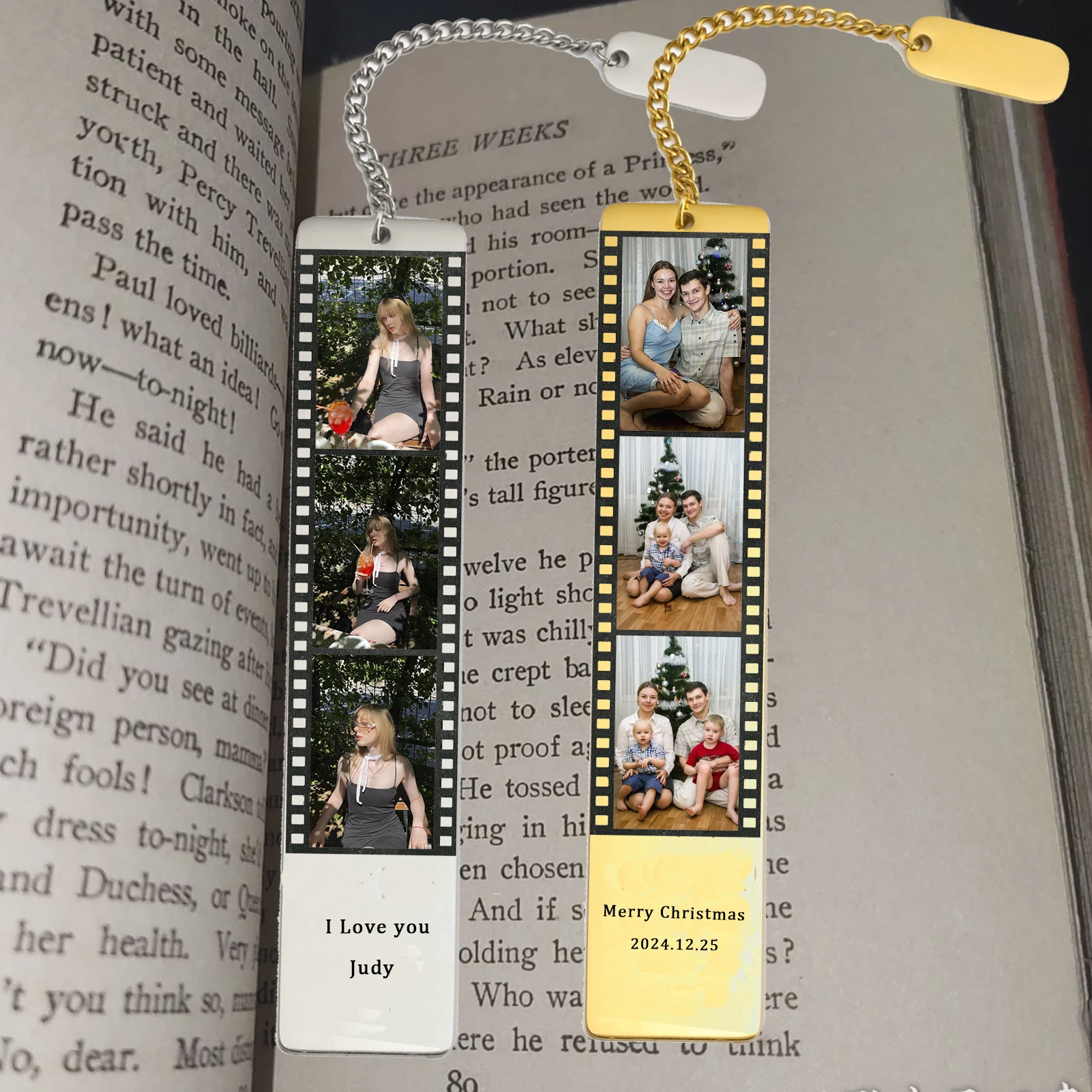 Custom Photo Bookmark Personalised Camera Film Picture Stainless Steel Bookmark for Mother's Gift for Reader Gift for Her
Custom Photo Bookmark Personalised Camera Film Picture Stainless Steel Bookmark for Mother's Gift for Reader Gift for Her