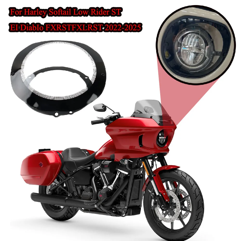 For Harley Softail Low Rider ST El Diablo FXRST FXLRST 2022-UPMotorcycle Auxiliary Light Protection Cover Front Headlight Cover
For Harley Softail Low Rider ST El Diablo FXRST FXLRST 2022-UPMotorcycle Auxiliary Light Protection Cover Front Headlight Cover
