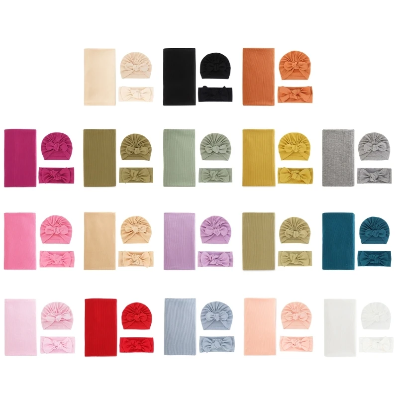 Newborns Baby Blanket Hat and Hairband Set Breathable and Practical Shower Gift
Newborns Baby Blanket Hat and Hairband Set Breathable and Practical Shower Gift