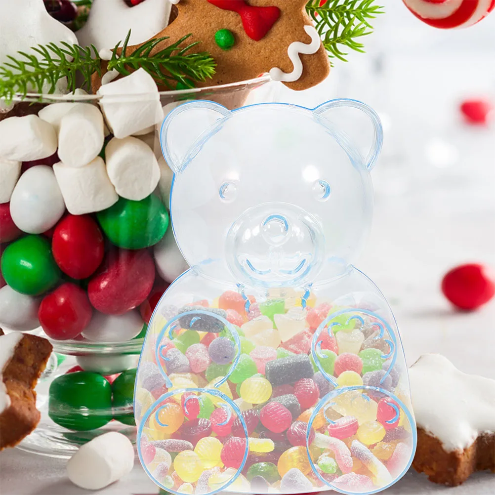 12pcs Bear Shaped Candy Boxes Clear Acrylic Sweets Packaging Party Favors Wedding Supplies Chocolate Storage Gift Boxes For
12pcs Bear Shaped Candy Boxes Clear Acrylic Sweets Packaging Party Favors Wedding Supplies Chocolate Storage Gift Boxes For