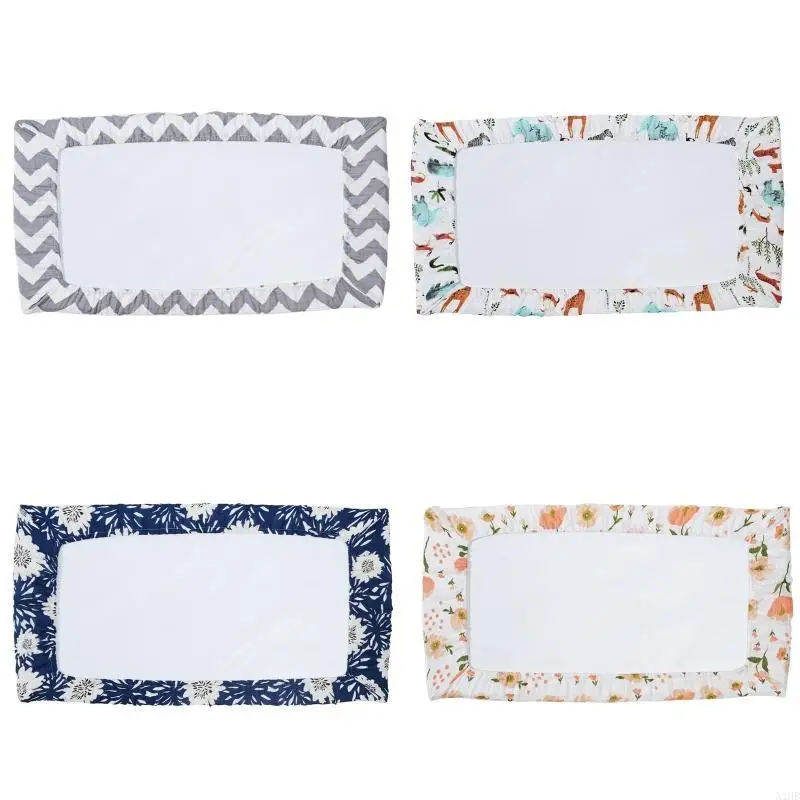 Baby Changing Pad Cover Floral Print Fitted Crib Sheet Infant or Toddler Bed Nursery Unisex Diaper Change Table Sheet
Baby Changing Pad Cover Floral Print Fitted Crib Sheet Infant or Toddler Bed Nursery Unisex Diaper Change Table Sheet