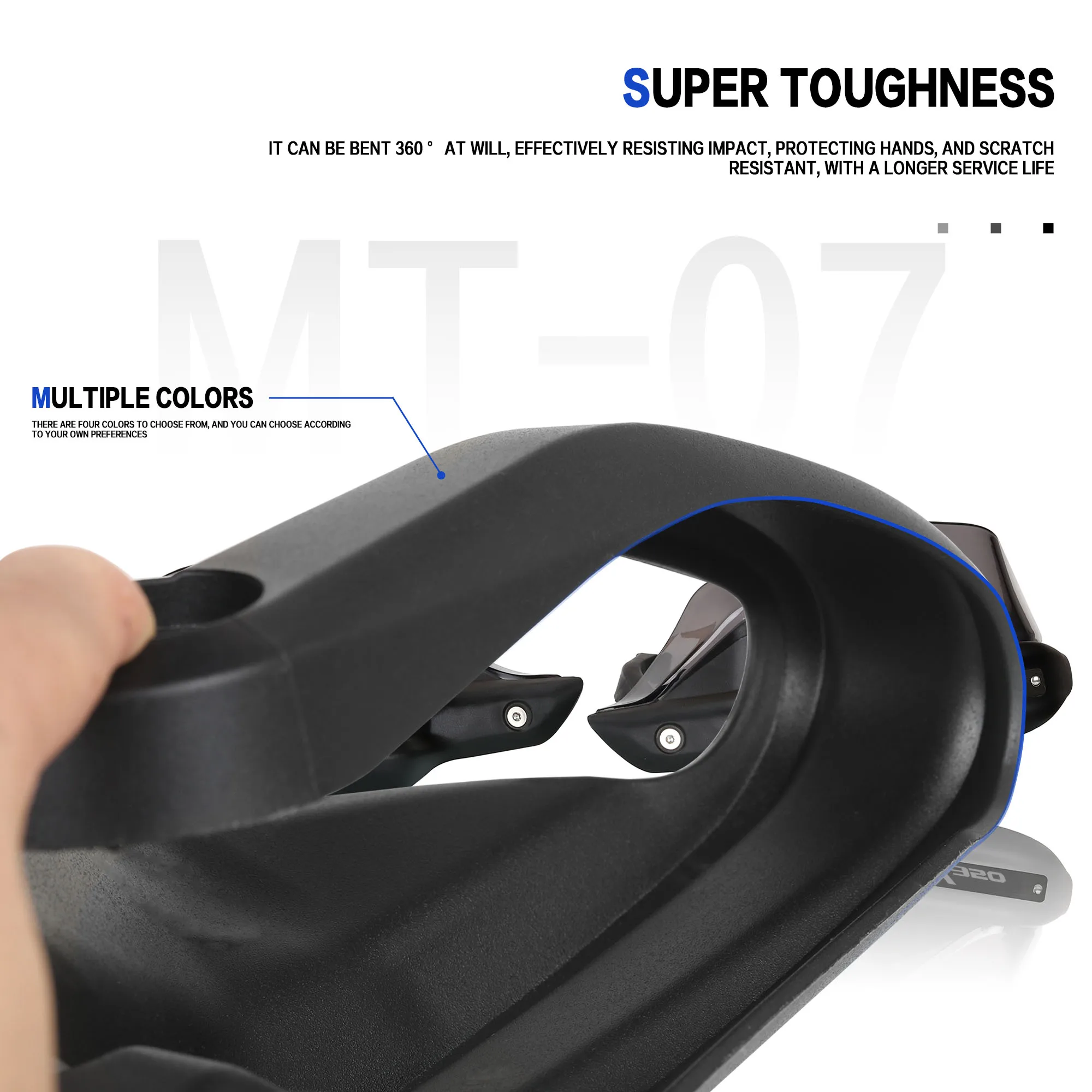 Motorcycle MT 07 Handguard Shield Hand Guard Protector Windshield Handlebar Handguard For MT07 MT-07 2014-2025
Motorcycle MT 07 Handguard Shield Hand Guard Protector Windshield Handlebar Handguard For MT07 MT-07 2014-2025