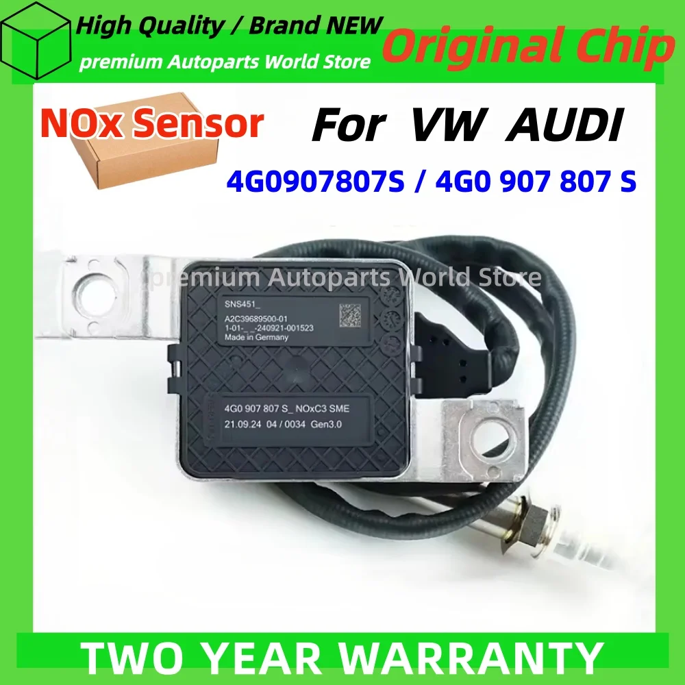 4G0907807S Nitrogen Oxygen NOx Sensor 12V for VW Audi A6 4G2 4GC A7 4GA4GF 3.0 TDI Quattro
4G0907807S Nitrogen Oxygen NOx Sensor 12V for VW Audi A6 4G2 4GC A7 4GA4GF 3.0 TDI Quattro