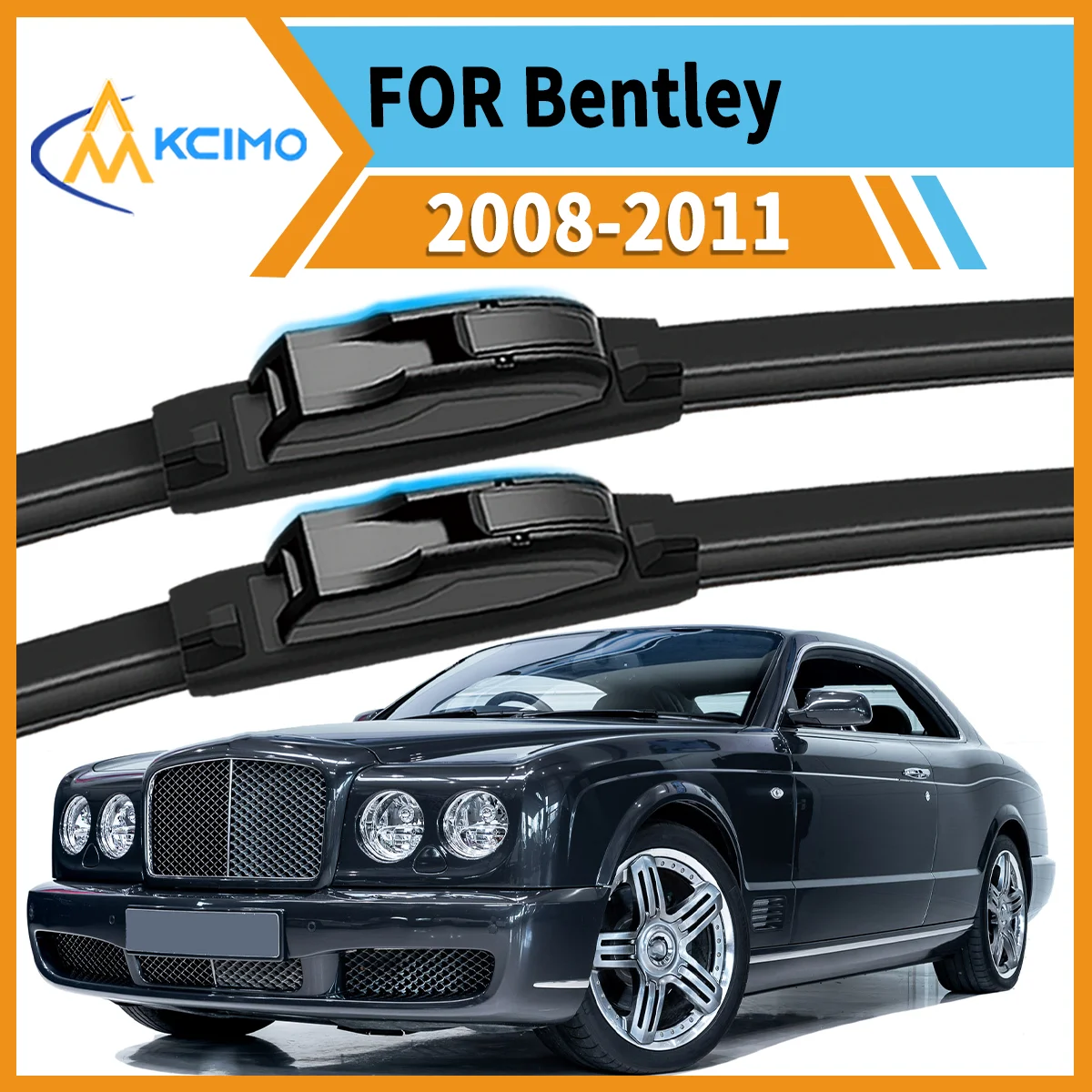 2PCS All-Weather Wiper Blades Perfect for Bentley Brooklands Coupé 2008-2011 Durable Smudge-Free Clean Maximum Driving Safety
2PCS All-Weather Wiper Blades Perfect for Bentley Brooklands Coupé 2008-2011 Durable Smudge-Free Clean Maximum Driving Safety