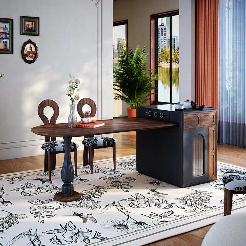 Mid Century Living Room Dining Table Kitchen Balcony Restaurant Coffee Dining Table Desk Wood Mesas De Comedor Home Furniture
Mid Century Living Room Dining Table Kitchen Balcony Restaurant Coffee Dining Table Desk Wood Mesas De Comedor Home Furniture