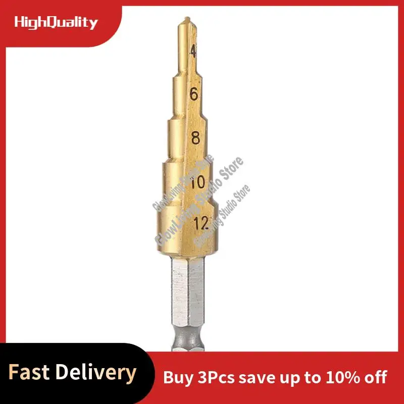 4-12Mm HSS Straight Groove Step Drill Bit Wood Metal Hole Cutter Core Drill Bit Pagoda Drill Bit-A50M
4-12Mm HSS Straight Groove Step Drill Bit Wood Metal Hole Cutter Core Drill Bit Pagoda Drill Bit-A50M