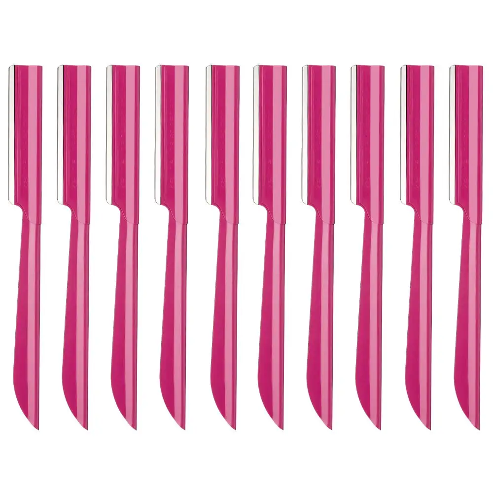 Stainless Steel Eyebrow Trimmer for Men and Women, Precision Shaper for Grooming and Shaping Eyebrows, 10 Pack
Stainless Steel Eyebrow Trimmer for Men and Women, Precision Shaper for Grooming and Shaping Eyebrows, 10 Pack