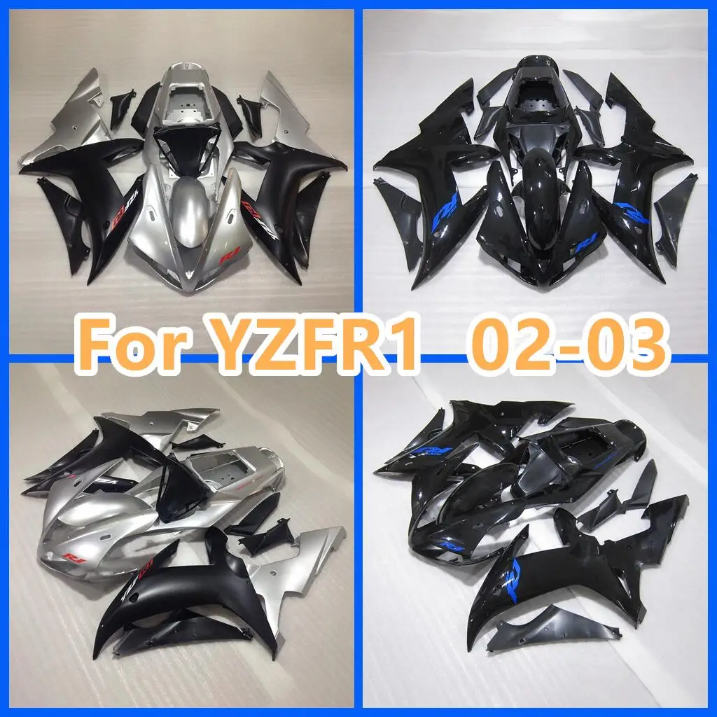 Plastic Injection Motorcycle Fairings kits Set For Yamaha YZFR1 2002 2003 YZF1000 YZF R1 02 03 YZF-R1 Gray Black Fairing Bodys
Plastic Injection Motorcycle Fairings kits Set For Yamaha YZFR1 2002 2003 YZF1000 YZF R1 02 03 YZF-R1 Gray Black Fairing Bodys
