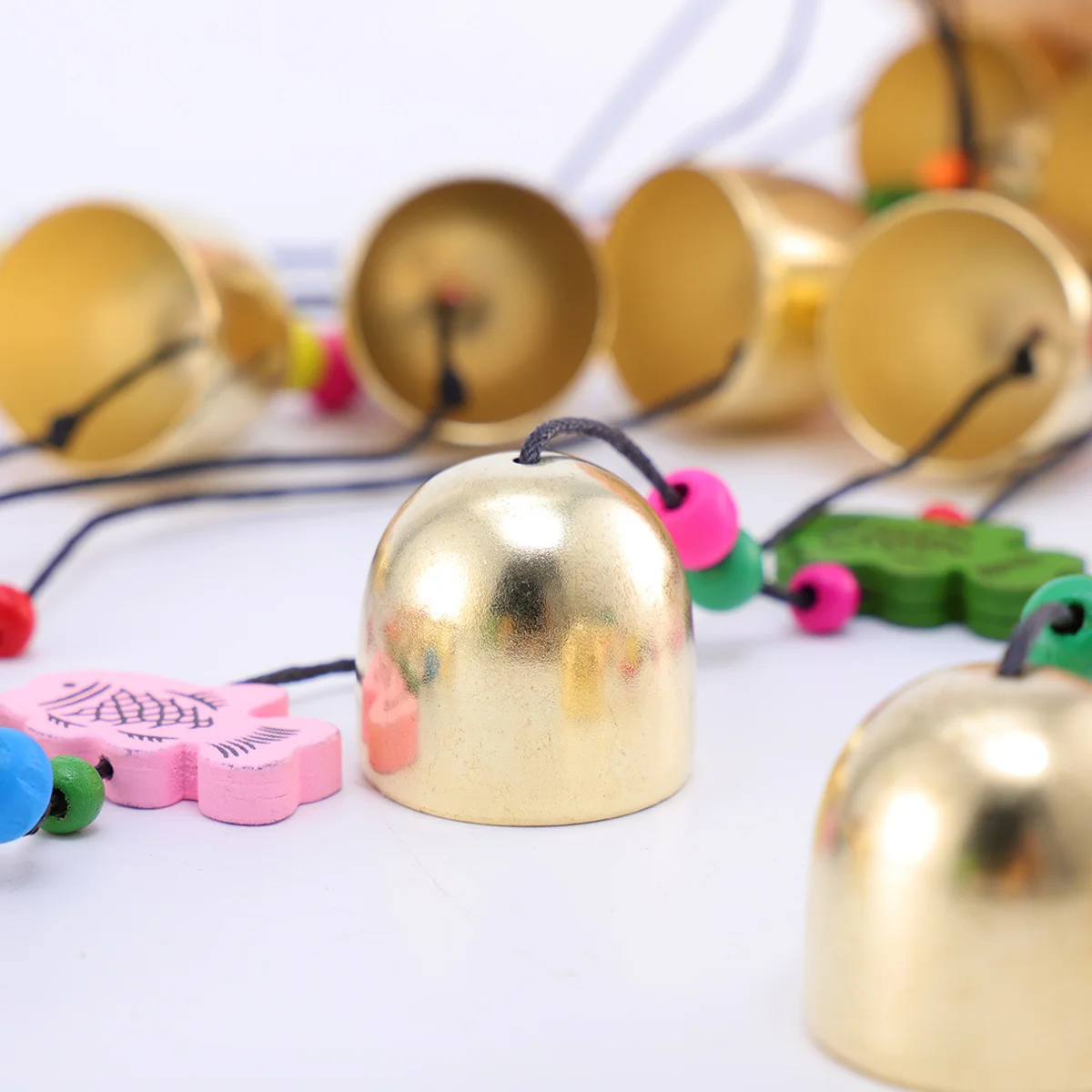 Straw Woven Wind Chime Decoration Chimes Pendant Home Copper Bell Suite Hanging Wind-bell
Straw Woven Wind Chime Decoration Chimes Pendant Home Copper Bell Suite Hanging Wind-bell