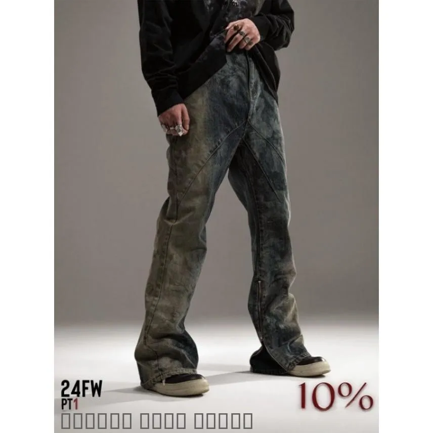 Miracle Totem Loose Fit Dark Wash Denim Jeans Zipper Cuffed Straight Leg Jeans Urban Fashion Youth Casual Cotton Polyester
Miracle Totem Loose Fit Dark Wash Denim Jeans Zipper Cuffed Straight Leg Jeans Urban Fashion Youth Casual Cotton Polyester