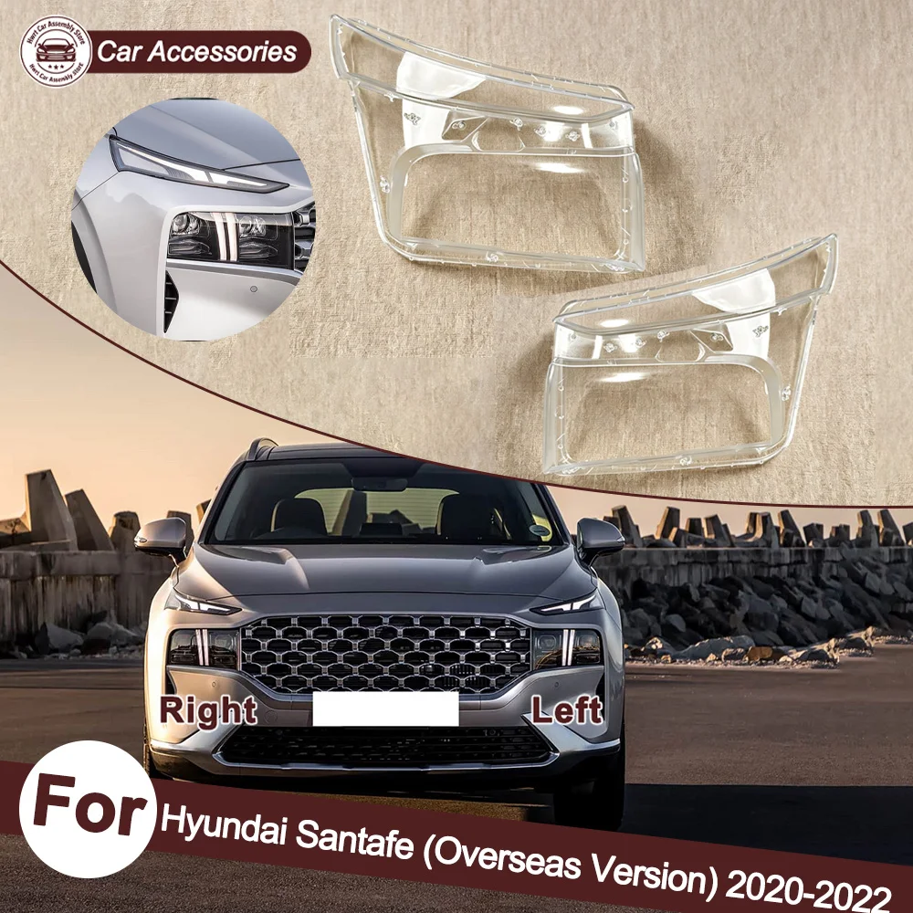 Headlamp Transparent Lampshade Shell Masks Headlight Cover Lens Plexiglass For Hyundai 2020 2021 2022 Santafe (Overseas Version)
Headlamp Transparent Lampshade Shell Masks Headlight Cover Lens Plexiglass For Hyundai 2020 2021 2022 Santafe (Overseas Version)