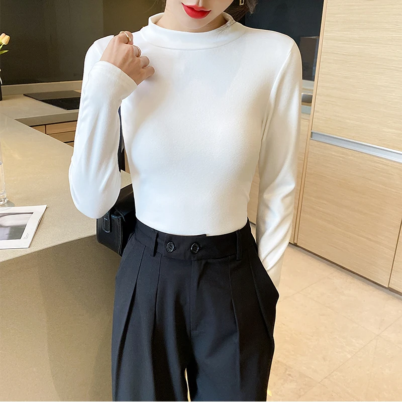 Women's Oversized Long Sleeve Tee - Cotton Blend Loose Fit Basic Streetwear Tops
Women's Oversized Long Sleeve Tee - Cotton Blend Loose Fit Basic Streetwear Tops