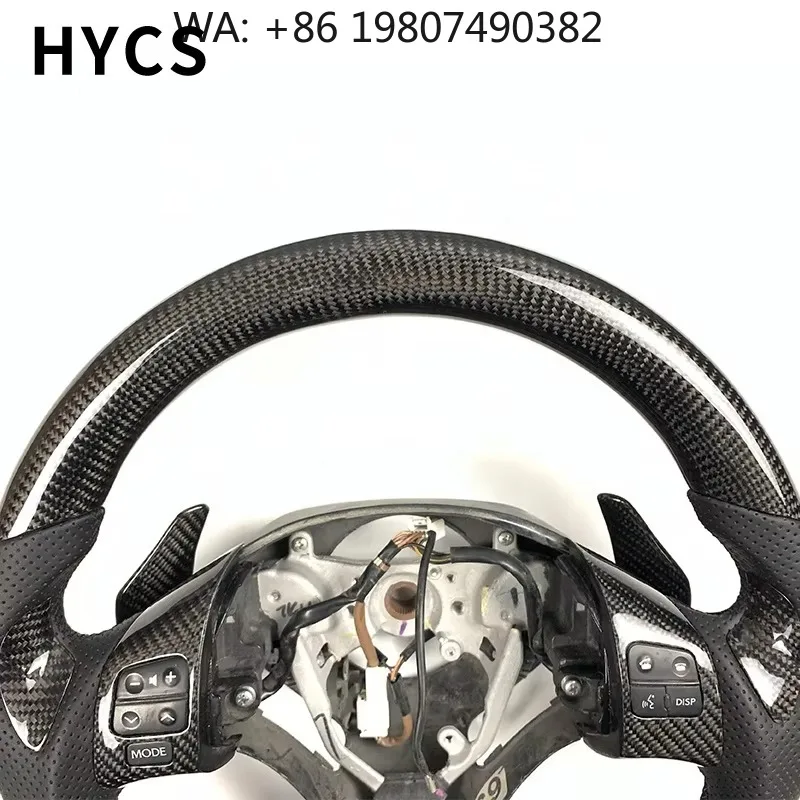 Compact Sport Carbon Fiber Steering Wheel, Universal Fit, Practical Automotive Interior Refit Accessories
Compact Sport Carbon Fiber Steering Wheel, Universal Fit, Practical Automotive Interior Refit Accessories