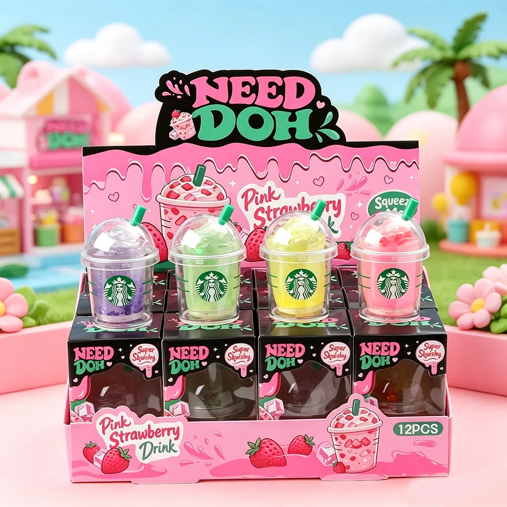 Cute Iced Coffee Cup Squishy Fidget Toy Colorful Squeeze Need Doh Stress Relief Toys Portable Mini Drink Cup Decompression Toy C
Cute Iced Coffee Cup Squishy Fidget Toy Colorful Squeeze Need Doh Stress Relief Toys Portable Mini Drink Cup Decompression Toy C