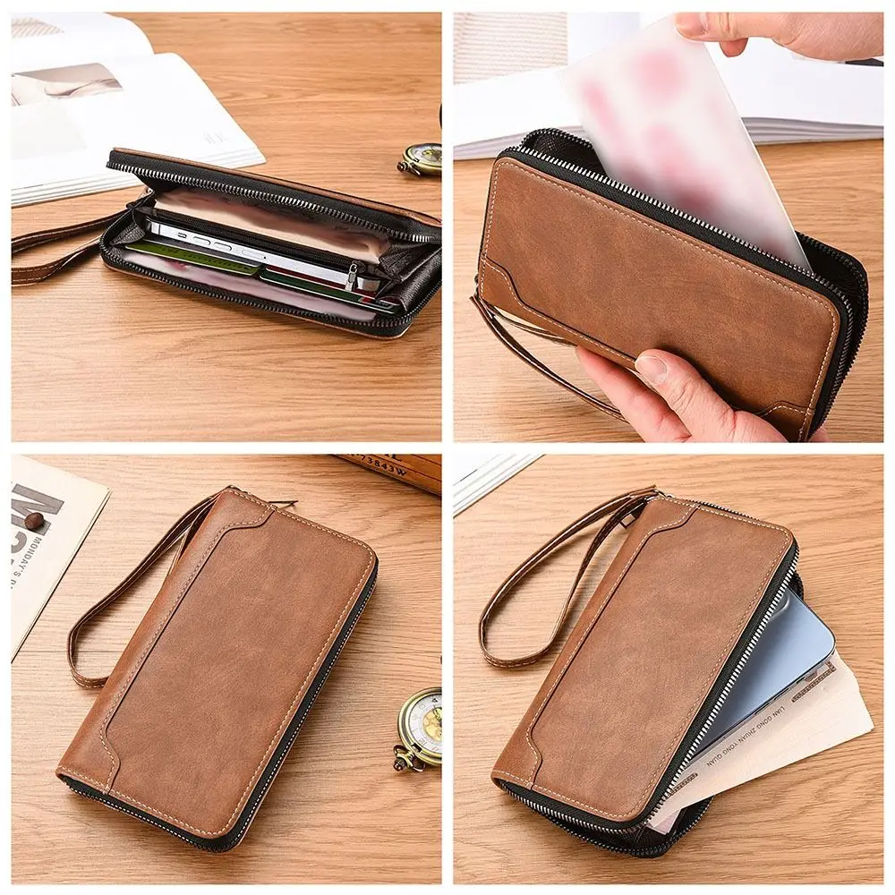 Creative Zipper Long PU Wallet Card Brand Purse Business Clutch Bag Large Capacity Coin Purse ID Card Holder Travel
Creative Zipper Long PU Wallet Card Brand Purse Business Clutch Bag Large Capacity Coin Purse ID Card Holder Travel
